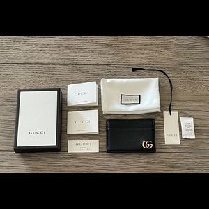 Gucci Marmont Leather Money Clip